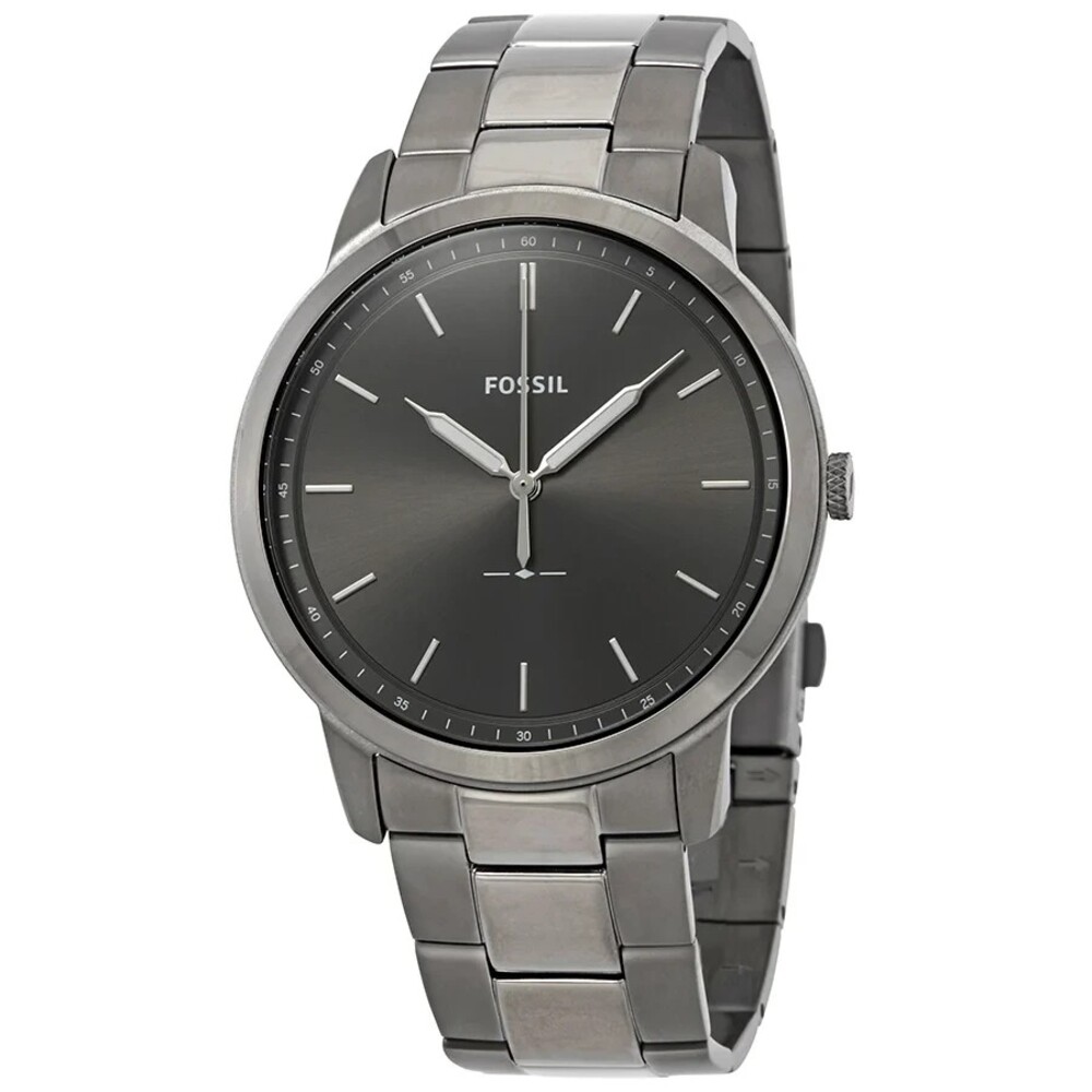 Fossil The Minimalist 3H Grey Dial Two-tone Men's Watch FS5459